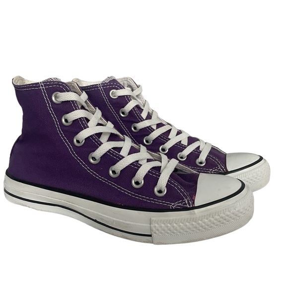 Converse Chuck 70 Nightshade Purple Canvas Unisex Sneakers Vtg Sz 6(M), 8 (W) - Picture 7 of 14